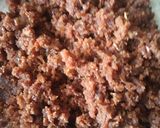 A picture of step 5 of Dates halwa.