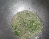 A picture of step 3 of Cabbage masala sabji.