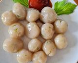 Foto langkah ke 6 dari resep Pentol cilok isi. Simple murah enak.