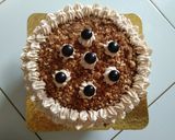Foto langkah ke 5 dari resep Mocca nougat cake.