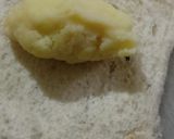 A picture of step 3 of Bread Malai Roll.
