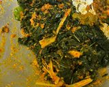 Foto langkah ke 3 dari resep Gulai Daun Singkong Teri Jengkol.