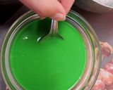 Foto langkah ke 3 dari resep Bolu Lapis Pandan Keju Kukus (double cheese).