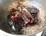 A picture of step 1 of Alambre al Pastor.
