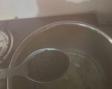 A picture of step 3 of Masala tea.