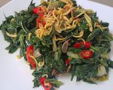 Foto langkah ke 3 dari resep Tumis Daun Singkong.