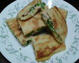 Foto langkah ke 3 dari resep Martabak Teflon daging cincang.
