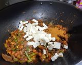 A picture of step 3 of Vegetable pulao.