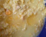 A picture of step 5 of Makai dhokla.