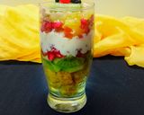 A picture of step 10 of Besan crumble dessert.