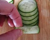 Une image de l'étape 4 de 🥒Fleurs en Concombre.