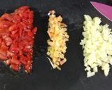 "Csicseris gombapörkölt" bulgurral 🍄 recept fázis 1 fotója
