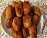 A picture of step 9 of Ham Croquettes.