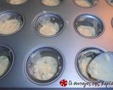 Αλμυρά muffins με λιωμένη καρδιά τυριών και ζαμπόν φωτογραφία βήματος 16