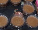 Foto langkah ke 4 dari resep Puding Roti Coklat Pandan Pisang.