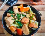 Foto langkah ke 4 dari resep Suki kuah tomyam - Steamboat.