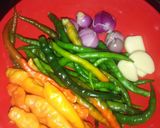 Foto langkah ke 1 dari resep Sambal Matang Lombok Ijo (Resep Mamak).