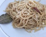 Foto del paso 6 de la receta Espaguetis integrales con guindilla y parmesano