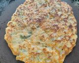 A picture of step 4 of Jowar uttapam.