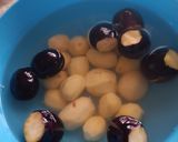 A picture of step 1 of Baby Potato And Baby Brinjal Curry.