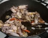 Foto langkah ke 4 dari resep Cumi pete cabe ijo.
