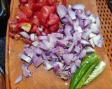 A picture of step 2 of பசலைக் கீரை கூட்டு (Pasala keerai kootu recipe in tamil).