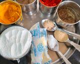A picture of step 1 of Tamil Nadu evening snacks ring murmure.