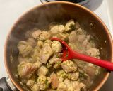 A picture of step 1 of Chicken and Rice (Arroz con pollo) Cuban.