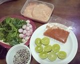 รูปขั้นตอนการทำที่ 1 ของ ลาบไก่ทอด - คีโต