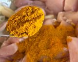 Une image de l'étape 2 de Curry de poulet au lait de coco.