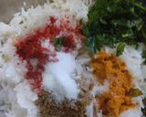 चावल मटर की टिक्की (Chawal Matar ki tikki recipe in Hindi) रेसिपी चरण 3 फोटो