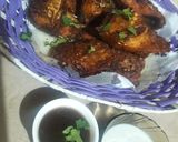 A picture of step 3 of Fry fish and imlli ki chattni.