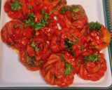 A picture of step 7 of Garlicky wheat momos.
