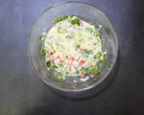 A picture of step 2 of Egg Stuffed Paranthas.