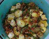 Foto langkah ke 6 dari resep Sambal Tahu Puyuh.