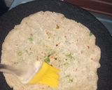 A picture of step 5 of Stuffed sweet potato paratha.