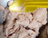 Foto langkah ke 2 dari resep Tahu bakso daging ayam.