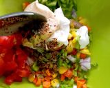 A picture of step 5 of Roasted mix vegetable bhakhri.