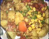 A picture of step 8 of Spicy Chicken with veggies.