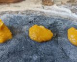 Foto del paso 3 de la receta: Ravioles de calabaza con masa de carbón activado (🌱) (vegano)