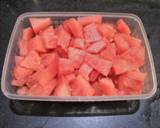 Watermelon sorbet