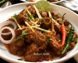 A picture of step 7 of Balti Gosht.