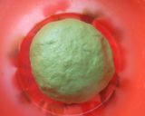 Foto langkah ke 3 dari resep Bakpao Kapas Pandan.