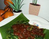 Foto langkah ke 3 dari resep Rujak kangkung sambel asem.