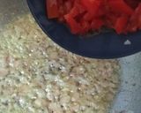 A picture of step 3 of Tomato Upma.