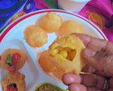 लाइव रगड़ा पानी पूरी रेसिपी चरण 5 फोटो