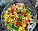 A picture of step 4 of Diet Bhel.