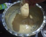 A picture of step 4 of Black eyed beans, cheese roll.
