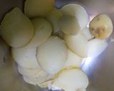 A picture of step 1 of Kachalu (Spicy and Tangy Potatoes).