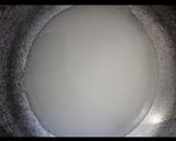A picture of step 4 of Besan barfi.